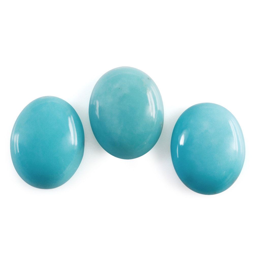 MEXICAN TURQUOISE OVAL CAB 10X8MM 2.09 Cts.