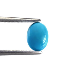 TURQUOISE OVAL CAB 8X6MM 1.13 Cts.