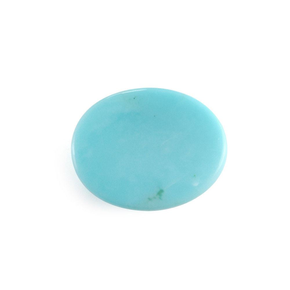 TURQUOISE OVAL CAB 10X8MM 1.95 Cts.