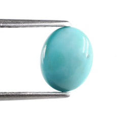 TURQUOISE OVAL CAB 10X8MM 1.95 Cts.