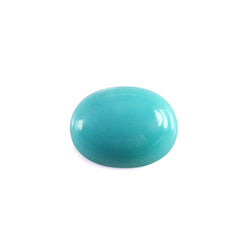 TURQUOISE OVAL CAB 8X6MM 1.30 Cts.