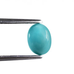 TURQUOISE OVAL CAB 8X6MM 1.30 Cts.