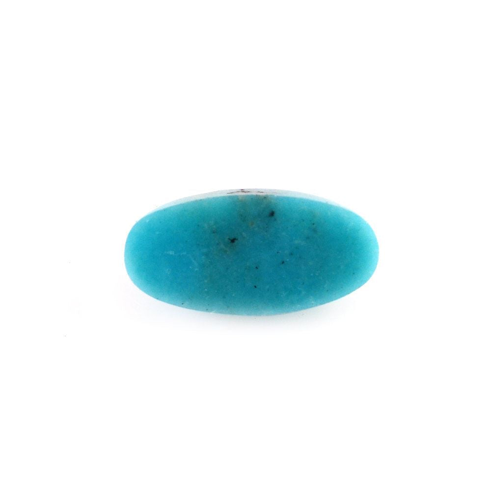 TURQUOISE OVAL CAB (MATRIX) 8X4MM 0.62 Cts.