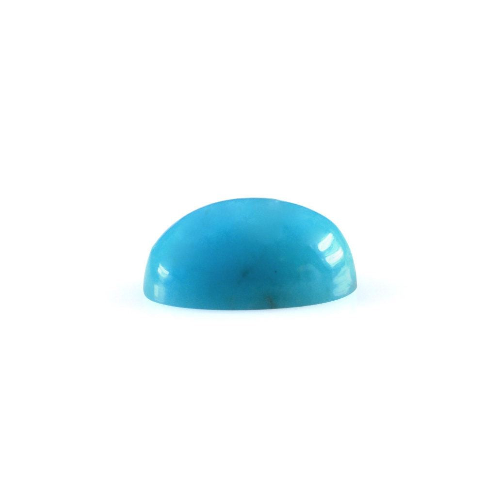 BLUE TURQUOISE OVAL CAB (MATRIX) 6X4MM 0.39 Cts.