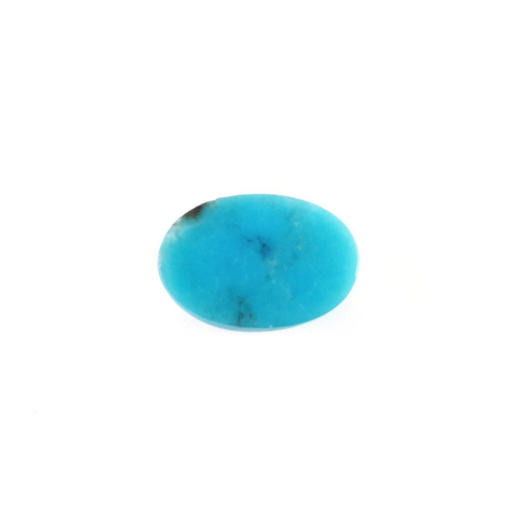 BLUE TURQUOISE OVAL CAB (MATRIX) 6X4MM 0.39 Cts.