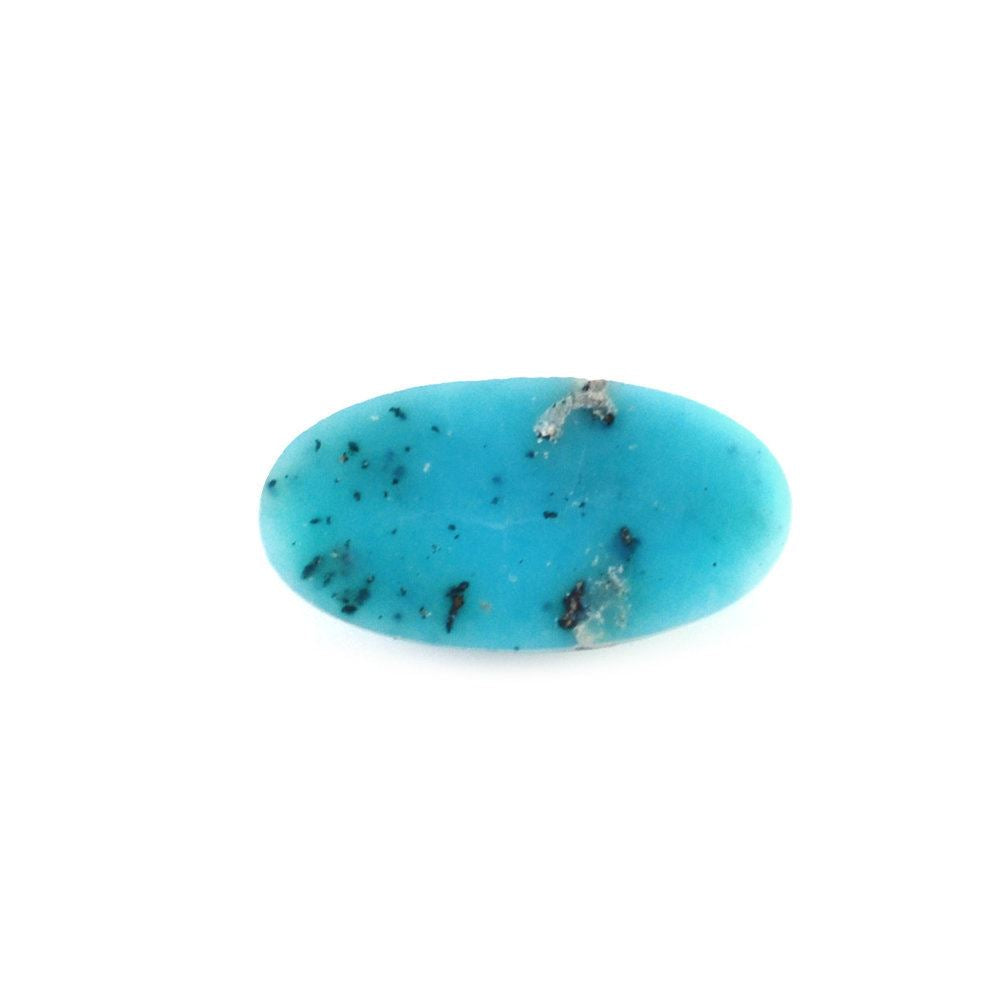 BLUE TURQUOISE OVAL CAB (MATRIX) 8X4MM 0.50 Cts.