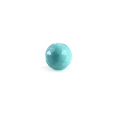 MEXICAN TURQUOISE FACETED BALLS (MATRIX) (FULL DRILL) 4MM 0.43 Cts.