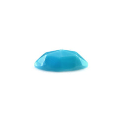 TURQUOISE ROSE CUT MARQUISE CAB 7X4MM 0.46 Cts.