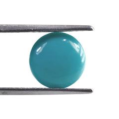 TURQUOISE BUFFTOP ROUND 10MM 3.24 Cts.