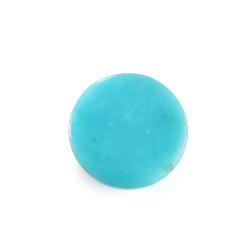 TURQUOISE ROUND CAB 7MM 1.38 Cts.