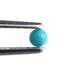 TURQUOISE ROUND CAB 2.70MM 0.06 Cts.