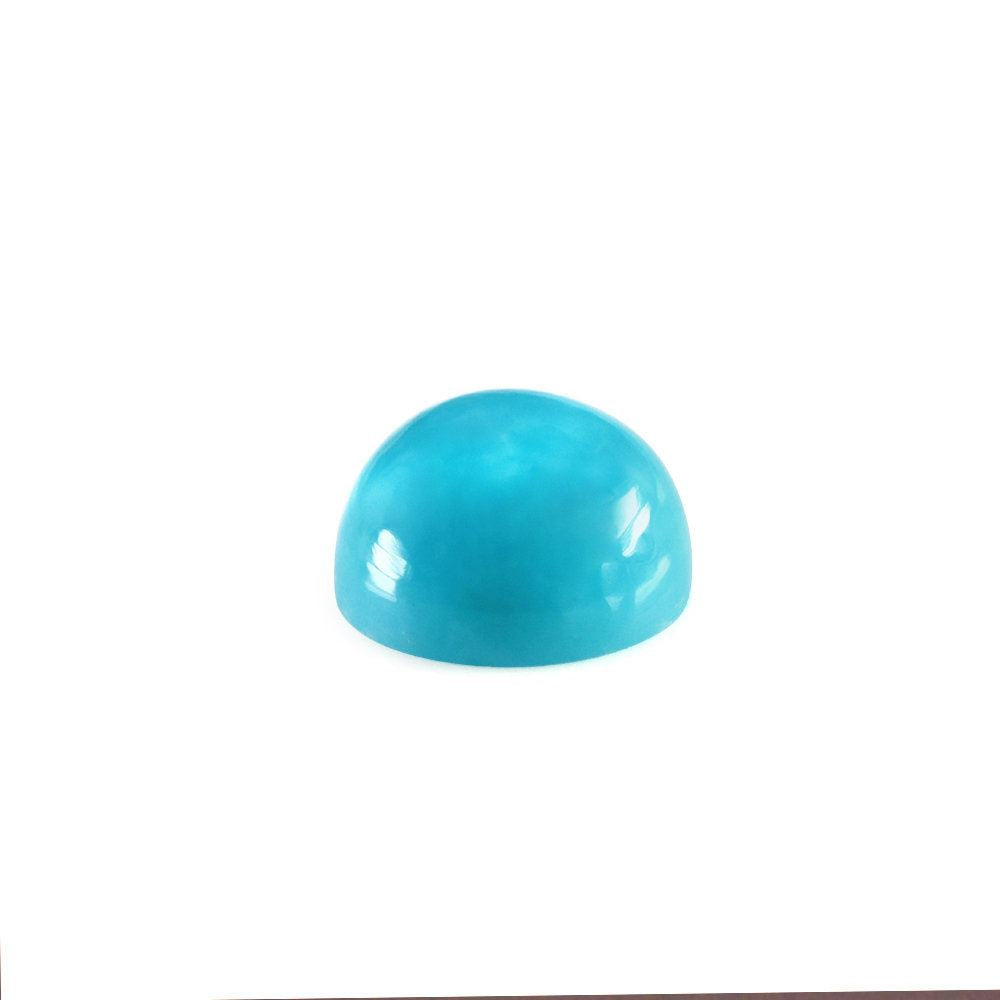 MEXICAN TURQUOISE ROUND CAB 5MM 0.55 Cts.