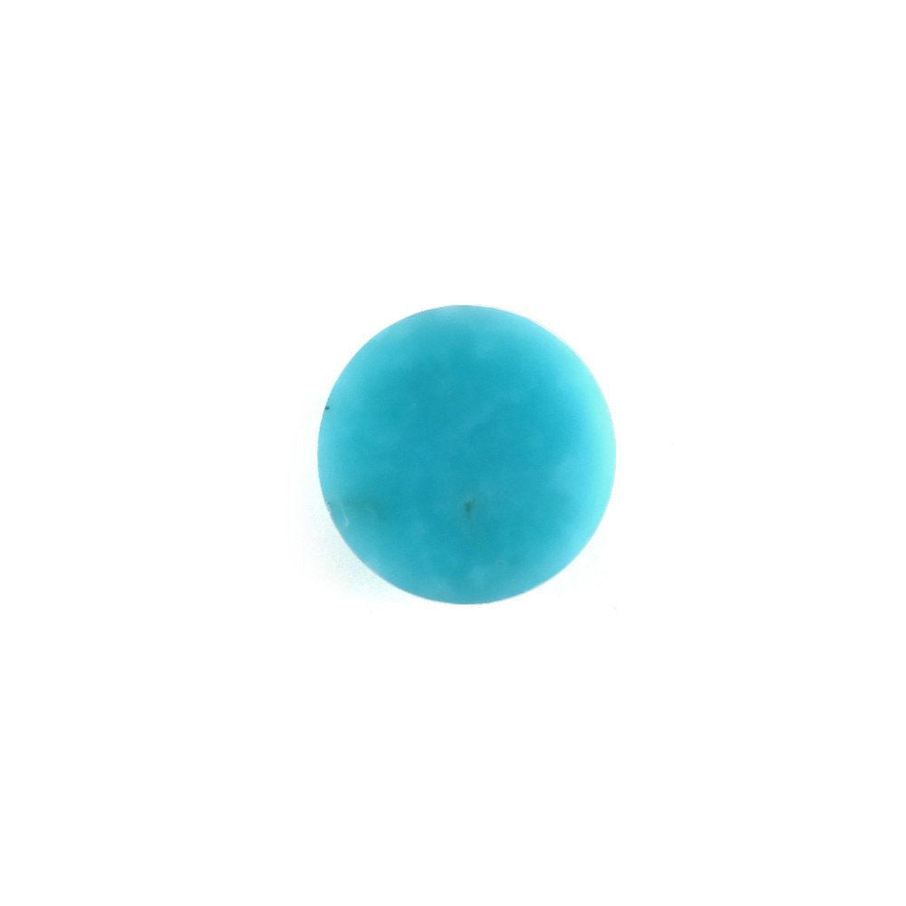 MEXICAN TURQUOISE ROUND CAB 5MM 0.55 Cts.