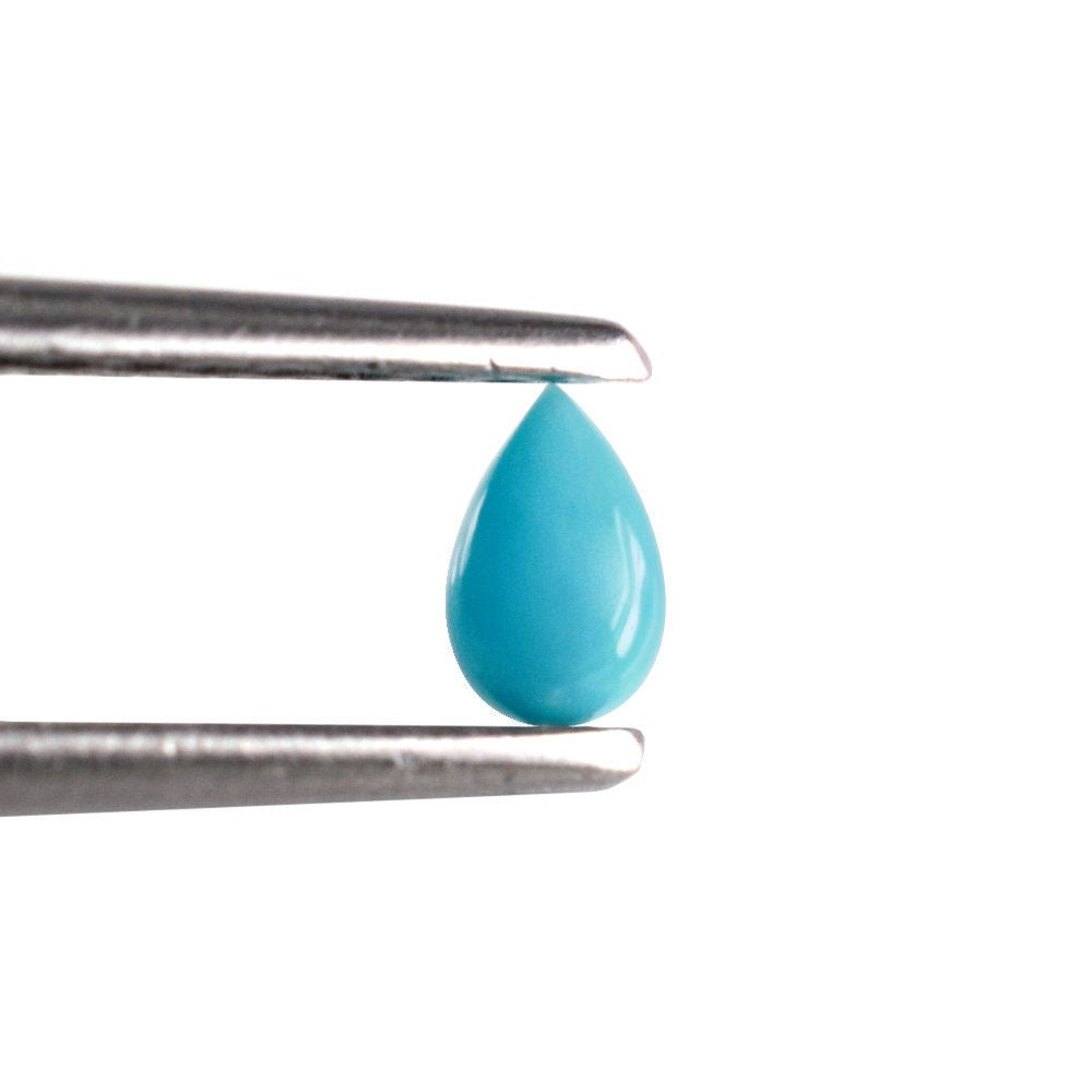 TURQUOISE PEAR CAB 5X3MM 0.17 Cts.