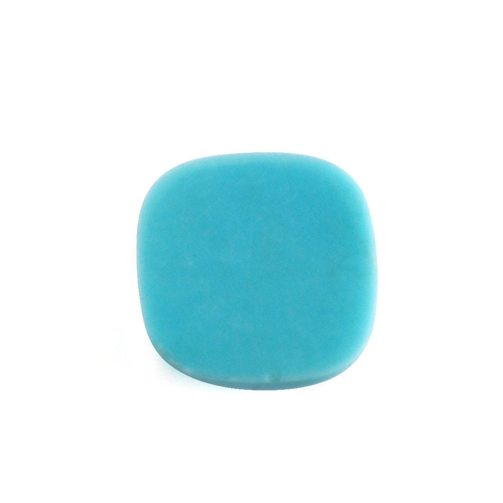 TURQUOISE CUSHION CAB 7MM 1.37 Cts.