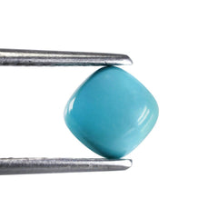 TURQUOISE CUSHION CAB 7MM 1.37 Cts.