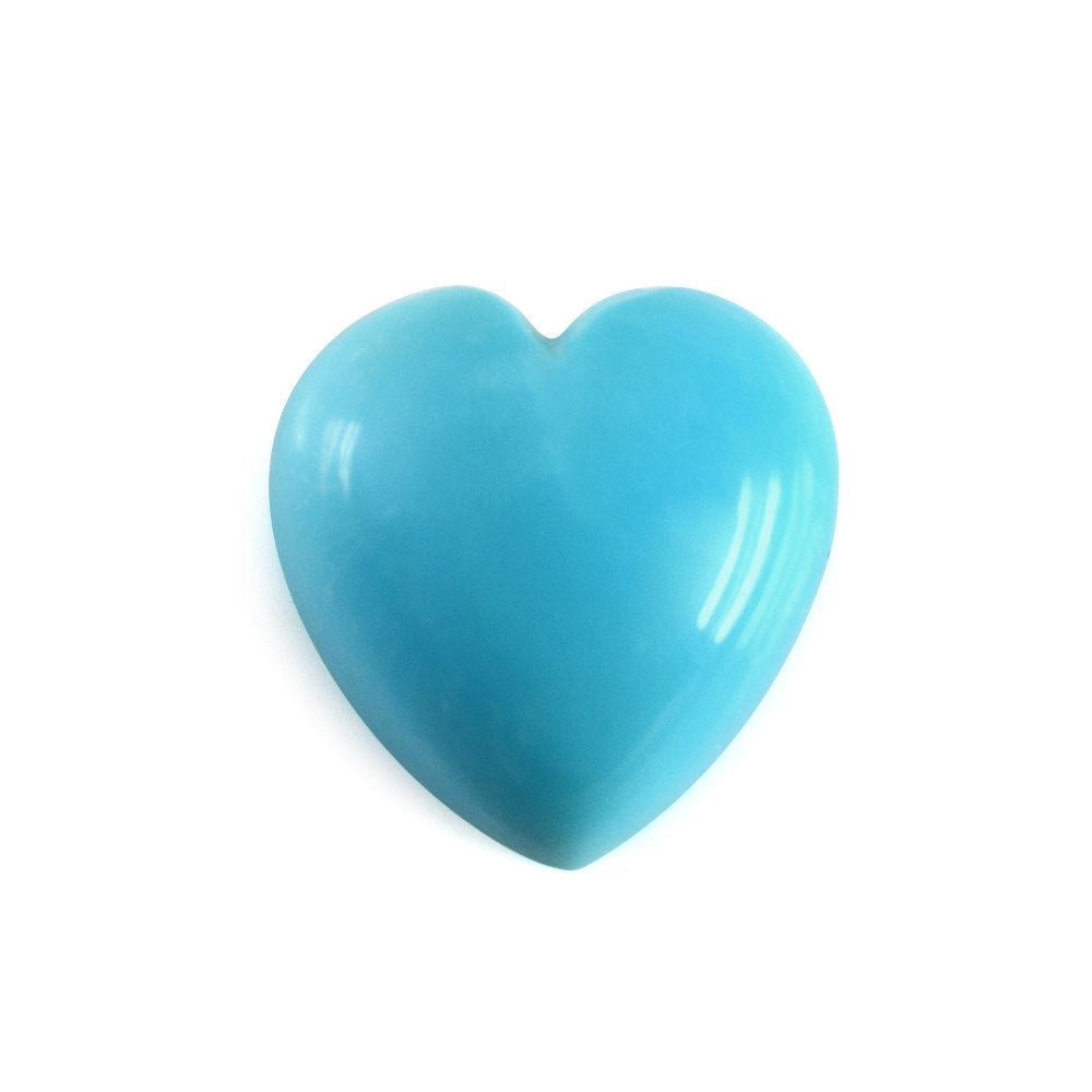 MEXICAN TURQUOISE HEART CAB 9MM 2.27 Cts.