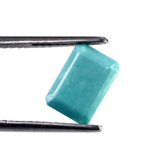 TURQUOISE CUT OCTAGON 10X7MM 2.43 Cts.