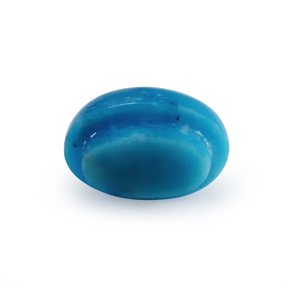 TURQUOISE MUSHROOM CUT OVAL (BLUE MATRIX) 8.30X5.40MM 2.04 Cts.