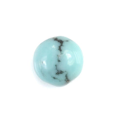 EGYPTIAN TURQUOISE ROUND CAB 6MM 0.80 Cts.