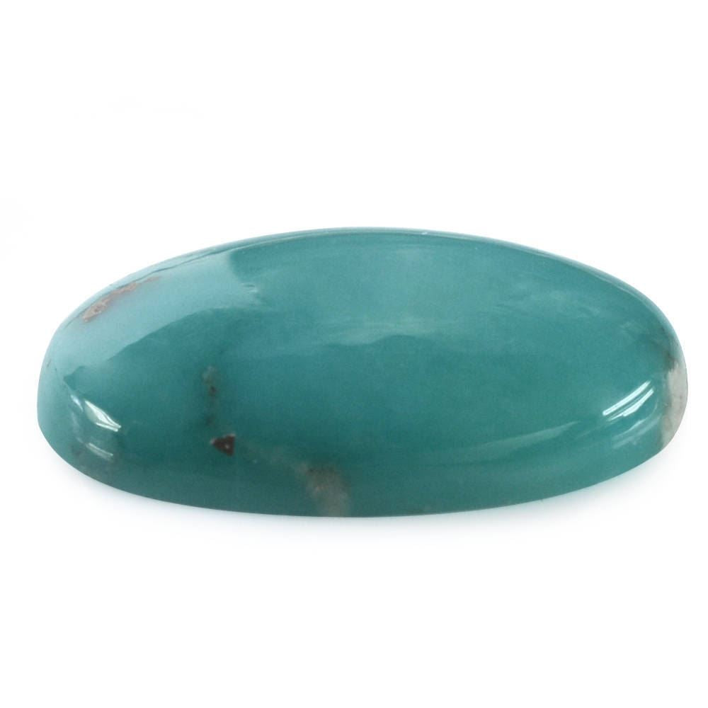 MEXICAN TURQUOISE OVAL CAB (WITH MATRIX PYRITE) 19X13MM 9.60 Cts.