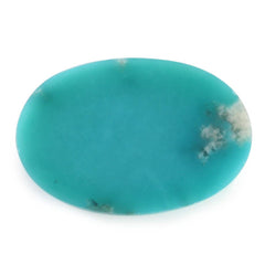 MEXICAN TURQUOISE OVAL CAB (WITH MATRIX PYRITE) 19X13MM 9.60 Cts.
