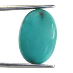 MEXICAN TURQUOISE OVAL CAB (WITH MATRIX PYRITE) 19X13MM 9.60 Cts.