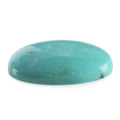 MEXICAN TURQUOISE OVAL CAB (WITH MATRIX PYRITE) 19X13MM 9.13 Cts.