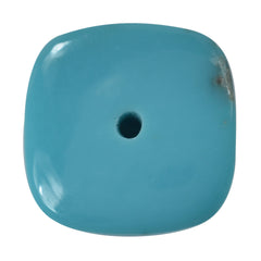 TURQUOISE IRREGULAR CUT CUSHION CAB (H/D) 11MM 4.55 Cts.