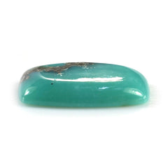 MEXICAN TURQUOISE CUSHION CAB (WITH MATRIX PYRITE) 16X10MM 4.71 Cts.