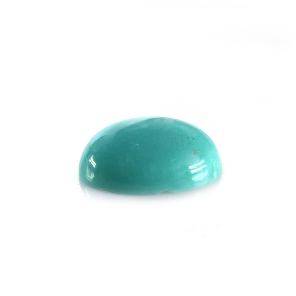 MEXICAN TURQUOISE OVAL CAB (SI) (BLUE GREEN) 8X6MM 1.09 Cts.
