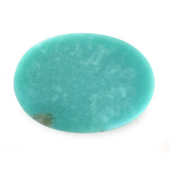 MEXICAN TURQUOISE OVAL CAB (SI) (BLUE GREEN) 14X10MM 5.34 Cts.