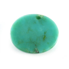 MEXICAN TURQUOISE OVAL CAB (SI) (GREEN) 12X10MM 4.53 Cts.