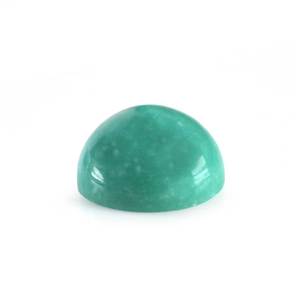 MEXICAN TURQUOISE ROUND CAB (SI) (GREEN) 8MM 1.96 Cts.