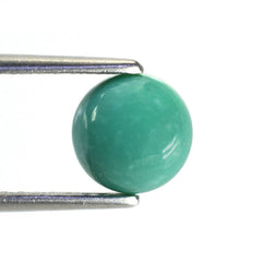 MEXICAN TURQUOISE ROUND CAB (SI) (GREEN) 8MM 1.96 Cts.