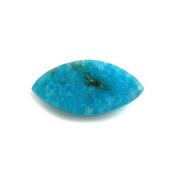 BLUE TURQUOISE MARQUISE CAB (WITH MATRIX PYRITE) 10X5MM 0.80 Cts.