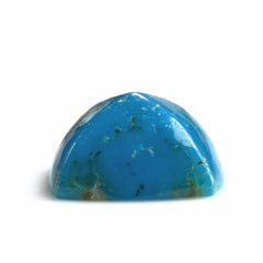 BLUE TURQUOISE SUGARLOAF CUSHION (WITH MATRIX PYRITE) 11MM 4.51 Cts.