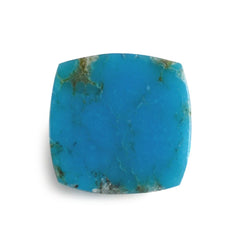 BLUE TURQUOISE SUGARLOAF CUSHION (WITH MATRIX PYRITE) 11MM 4.51 Cts.