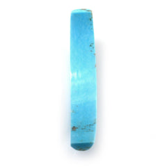 MEXICAN TURQUOISE HALF MOON FANCY CAB (WITH GOLDEN MATRIX) 61.40X11MM 27.44 Cts.