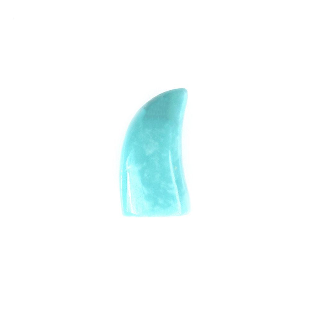 MEXICAN TURQUOISE HORN SHAPE 7.70X4.20MM 0.80 Cts.