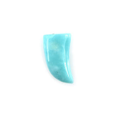MEXICAN TURQUOISE HORN SHAPE 7.70X4.20MM 0.80 Cts.