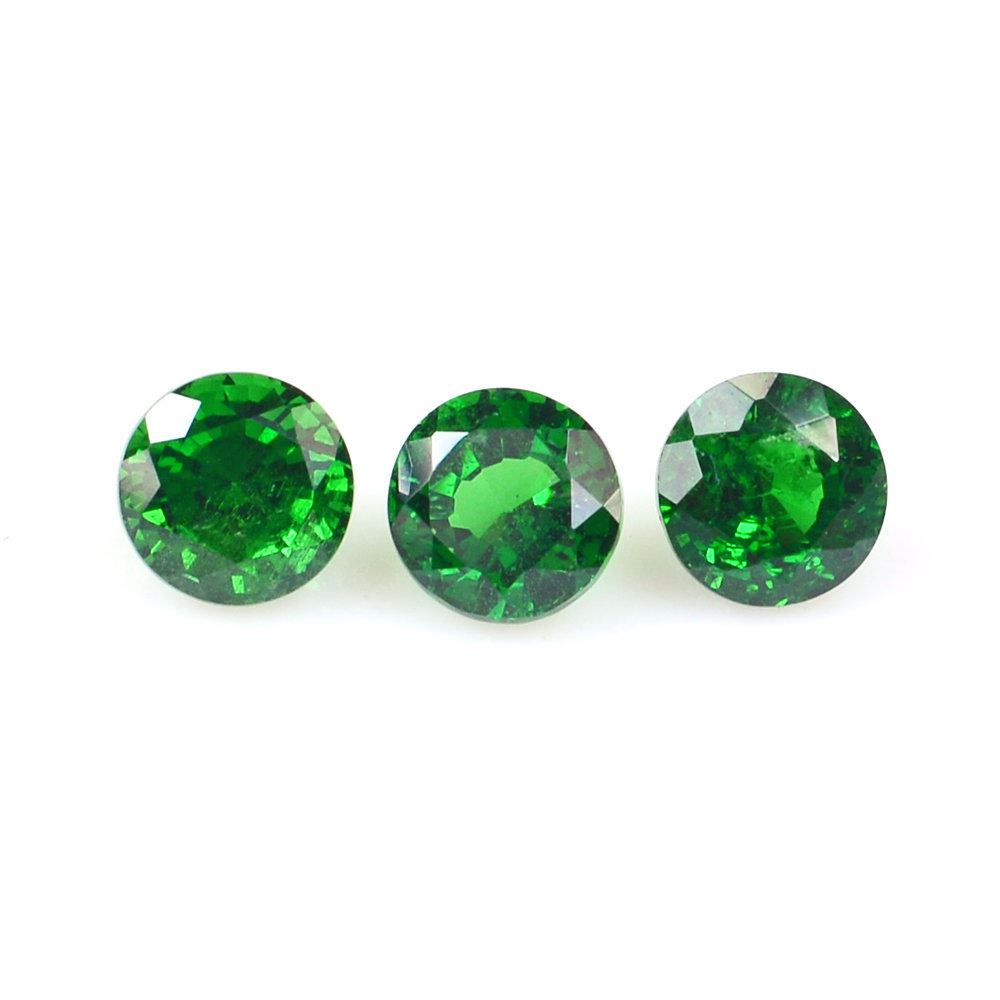 TSAVORITE CUT ROUND (AAAA/SI) 4MM 0.33 Cts.