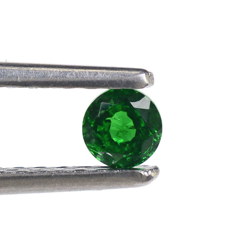 TSAVORITE CUT ROUND (AAAA/HI) 3.80MM 0.29 Cts.