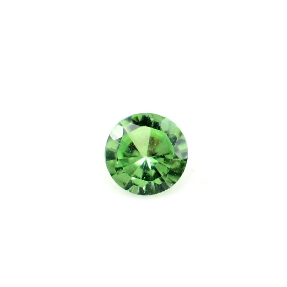 TSAVORITE DIAMOND CUT ROUND (A) 3.50MM 0.18 Cts.