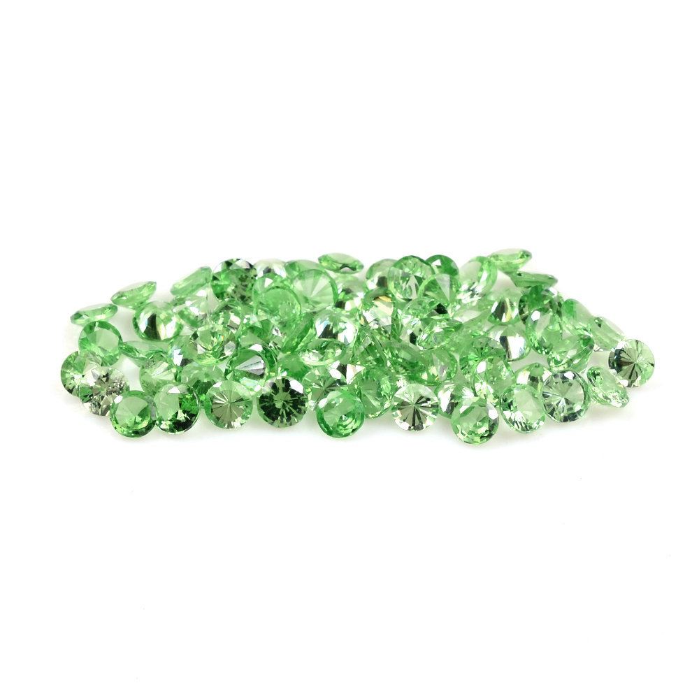 TSAVORITE DIAMOND CUT ROUND (A) 2.70MM 0.09 Cts.