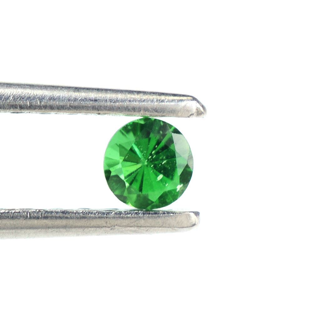 TSAVORITE DIAMOND CUT ROUND (AAA) 3.50MM 0.18 Cts.