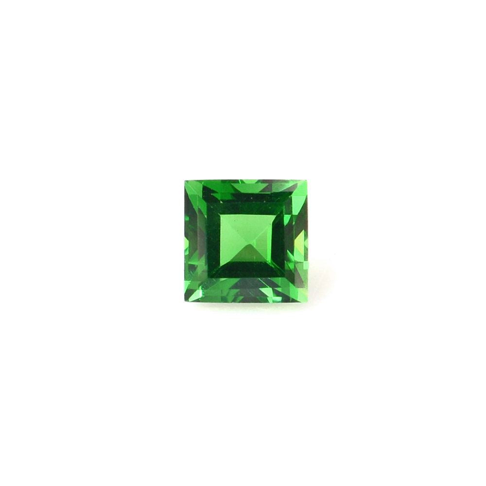 TSAVORITE CUT SQUARE (AAA/SI) 3MM 0.21 Cts.