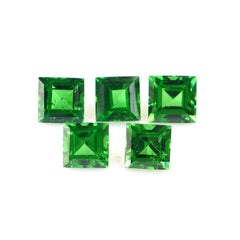 TSAVORITE CUT SQUARE (AAA/SI) 3MM 0.21 Cts.