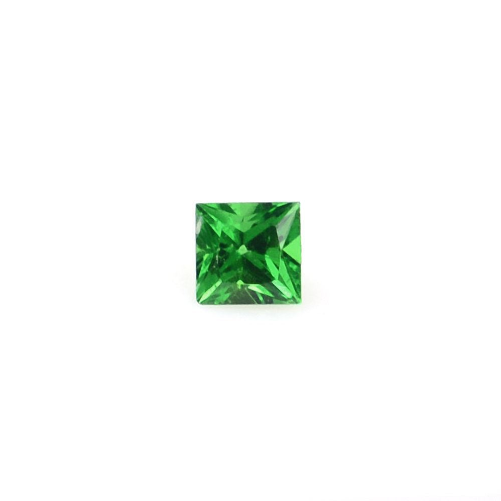 TSAVORITE PRINCESS CUT SQUARE (AAA) 1.80MM 0.04 Cts.