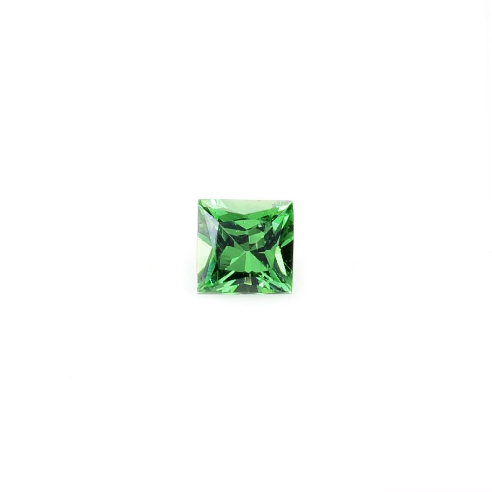 TSAVORITE PRINCESS CUT SQUARE (AA) 2.50MM 0.08 Cts.